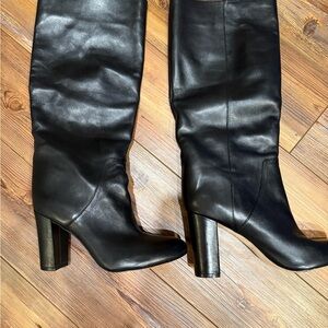 Vero Cuoio Black Heeled Boots